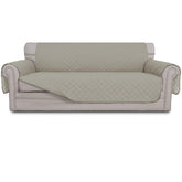 Easy-Going reversible oversized couch cover setup demonstrates quick setup for a refreshed sofa.