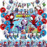 Eazyco Spidey banner for a vibrant birthday celebration with bold colors