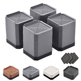 EclatBain bed risers 3in raise furniture for easier cleaning.