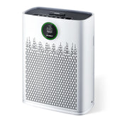 EcoSelf air purifier HAP603 in large-room mode purifies spaces up to 2400 ftΒ² for open living areas.