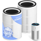 ECOSELF HAP604 3-in-1 filter front view improving indoor air quality