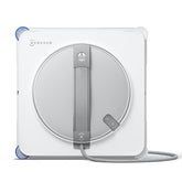 ECOVACS Winbot W2S demonstrates edge cleaning for corner coverage and streak-free clarity