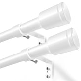 Edidonson 5/8-inch curtain rod assembly showing adjustable length for a 60-inch window