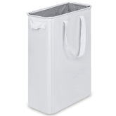 efluky skinny laundry basket folded compact for easy closet storage