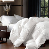Egyptian Bedding Luxurious King Duvet 108x98 setup, ideal for expansive bed spaces.