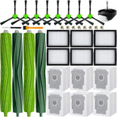 Eifrthe Roomba roller brushes show tangle-free operation and pet hair handling.