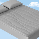 Elegear cooling mattress pad King delivers instant cool touch for hot sleepers.