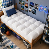 ELEMUSE Twin Mattress Topper: plush top adds soft cushioning and comfort