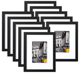 eletecpro 8x10 frames with acrylic front provide a crystal-clear view for gallery walls.