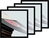 eletecpro vinyl frame interior 12.5x12.5 showcases full jacket and LP for wall display