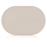 Elfcool Stone Bath Mat shows quick-dry absorption in a modern bathroom.