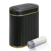 ELPHECO butterfly lid trash bin with motion sensor for hands-free waste disposal.