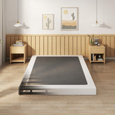 EMODA box spring full-size frame offers sturdy support for memory foam mattresses