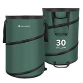 Emptorwise collapsible trash can for travel, compact and convenient for trips