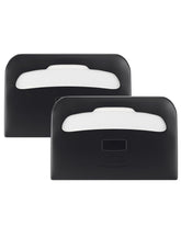 EnBath wall-mount dispenser front view shows a compact solution for busy restrooms