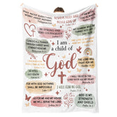 Encoink Christian gift blanket with hopeful Bible verses for cozy devotion.