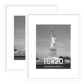 ENJOYBASICS 16x20 frame front view for quick, stylish wall displays of memories.