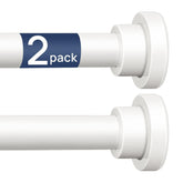 ENJOYBASICS 2-pack tension rods extended to fit 32–78 inches