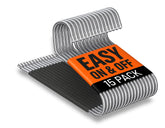 ERA Accents pants hanger with open end for easy on/off pants.