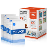 ETENWOLF vacuum storage bags 20-pack displayed for organized home storage.