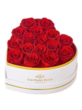 Eterfield 16 Forever Flowers in a heart boxβlasting keepsake for romance.