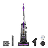 Eureka FlexReach front view highlights powerful suction for carpets and hard floors.
