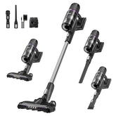 Eureka ReactiClean 410 suction power lifts dirt from floors and pet hair.