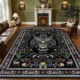 ExpediX 8x10 floral-animal-print rug brightens living spaces