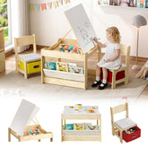 Experlam Kids Table with adjustable height for growing children during play