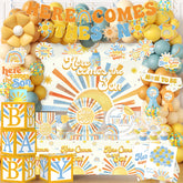 EYOBZOOQ Here Comes the Son balloon arch kit boosts photo-worthy moments.
