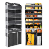 EZVERY extra-large over-the-door organizer with eight compartments for roomy storage.