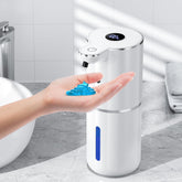 Fachixy automatic soap dispenser front view with precise, mess-free dosing for busy kitchens