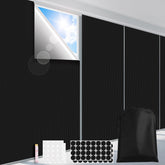 FADOTY 100 percent blackout curtain cover cuttable for a dark, energy saving room
