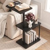 Faesun swivel side table with 360Β° swivel for easy reach from the couch