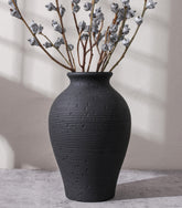 FancyPlus ceramic vase 9in ideal centerpiece for any room.