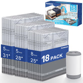 Fantictas vacuum bags travel kit with three sizes for efficient packing