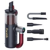 Fanttik Cruise V11 Apex with 180-degree rotatable handle for easy reach in tight spaces.