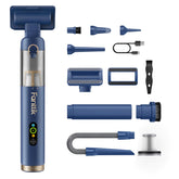 Fanttik Slim V10 APEX digital display shows real-time status for easy cleaning planning.