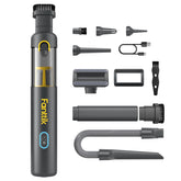 Fanttik Slim V8 Apex front view for quick car cleanups and on-the-go messes.