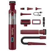 Fanttik Slim V8 Apex vacuum for car interior cleaning with compact power.