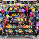 Fayoo Back To The 80s backdrop enhances retro party photos.