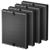 FCFMY HAP602 4-pack replacement filter for matte black unit keeps air clean.