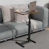 Fealarfaith TV tray with a stable steel base for bed meals.