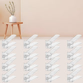 FENRUNXU shoe slots organizer closet stacking for space-saving storage