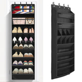 FENTEC over door shoe organizer features a tall 68 inch design for space saving.
