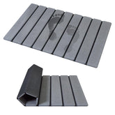 Fetriwer stone drying mat unfolded on counter showing large surface for quick dry