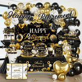 Fexivo retirement banner for a polished party photo backdrop