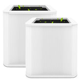 FFAC 211+ replacement filter front view showing dual-layer filtration for cleaner air