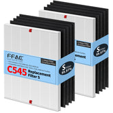 FFAC C545 HEPA filter pack front view, ready for replacement to refresh your air quality.