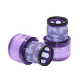 FilledwithLove Dyson V11/V15 HEPA filter pack front view with enhanced filtration.